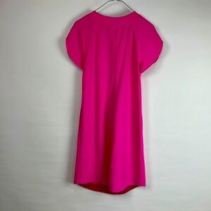 Trina Turk gorgeous pink dress size XS zipper in the front and 2 side pockets